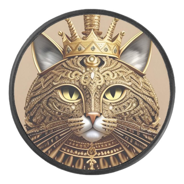 Regal Cat Profil Eishockey Puck (Vorderseite)