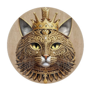Regal Cat Profil Schneidebrett
