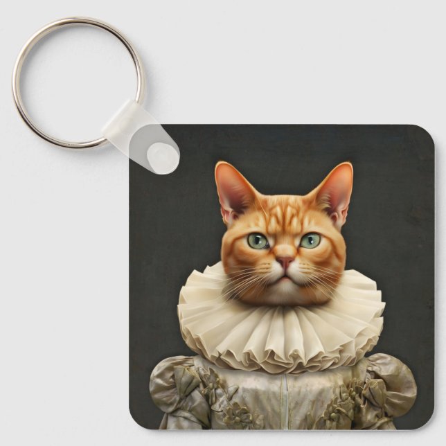 Regal Cat Schlüsselanhänger (Vorderseite)