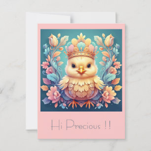 " REGAL CHICK " POSTKARTE