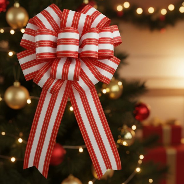 Regal Christmas Stripes Satinband (Von Creator hochgeladen)