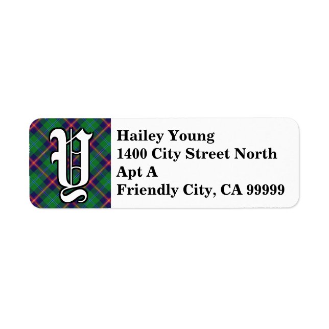 Regal Clan Young Tartan Monogram (Vorne)