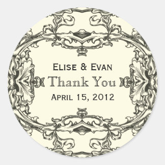Regal Elegance Danke Stickers
