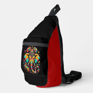 Regal Elephant Crossbody Bag