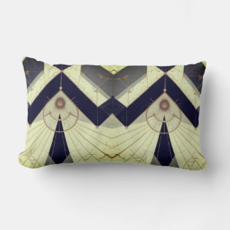Regal Geometry Throw Cotton Lumbar Cushion Lendenkissen