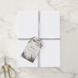 Regal Gold Lavender Wedding Vielen Dank für Ihre T Geschenkanhänger