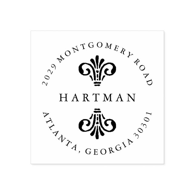 Regal Gummistempel (Prägung)