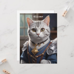 Regal Knight American Shorthair Cat Majestic