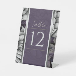 Regal Lilac, brillantes weißes Blut Sockelschild