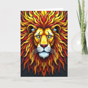 Regal Lions Vatertagskarte Karte
