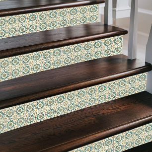 Regal marokkanische Medallion Mittelmeer Aquamarin Fliese