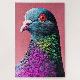 Regal Pigeon Majesty Vivid Realistisches Vogelport