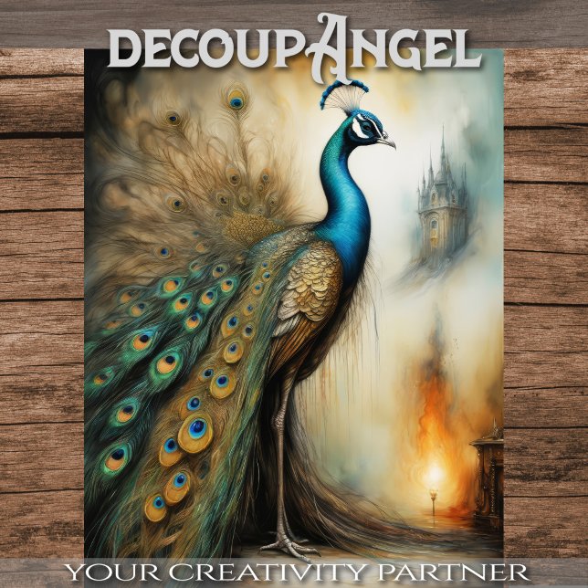 Regal Plumage - Decoupage - Seidenpapier (Von Creator hochgeladen)