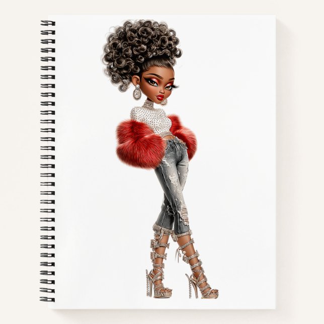 Regal Red Spiral Notebook Notizbuch (Vorderseite)