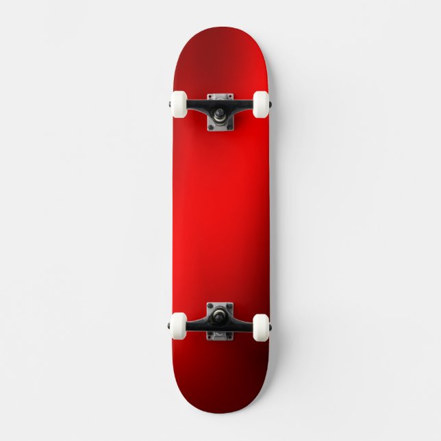 Regal Red Splash Skateboard (Vorderseite)