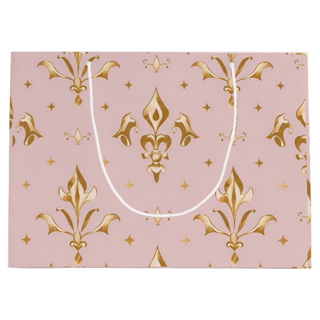 Regal Rose Geschenktasche Große Geschenktüte (Vorderseite)