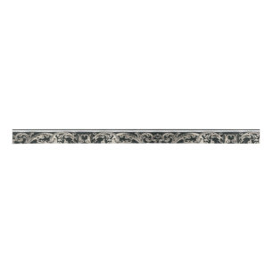 Regal Silver Blüh Hunter Green Handfasts Satinband