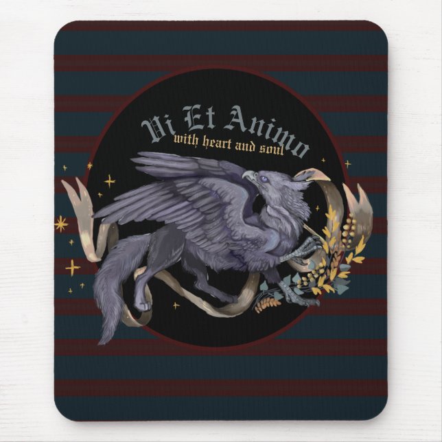 Regal Silver Griffin Mousepad (Vorne)