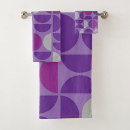Regal Tiles Mitte Jahrhunderts Badhandtuch Set
