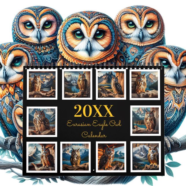 Regal Wings: Ein eurasisches Adlerjahr 20XX Kalender (Von Creator hochgeladen)