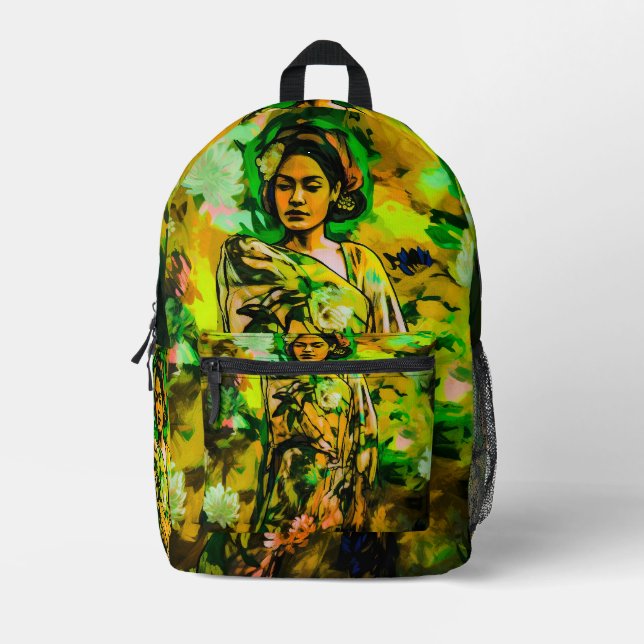 Regal Woman Bedruckter Rucksack (Vorderseite)