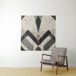 Regalgeometrie Wandteppich