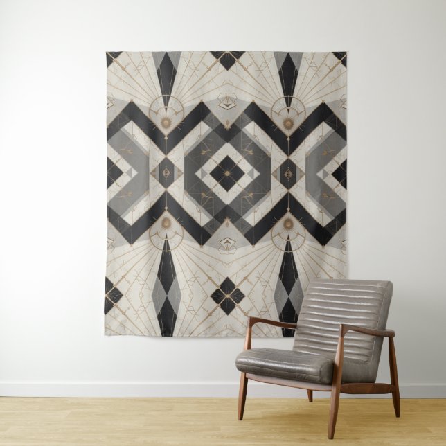 Regalgeometrie Wandteppich (Beispiel)