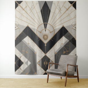 Regalgeometrie Wandteppich