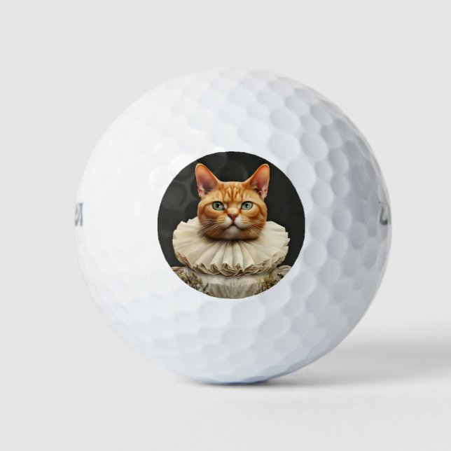 Regalkatze Golfball (Vorderseite)