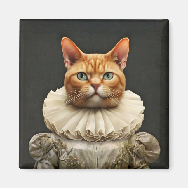 Regalkatze Magnet (Vorne)