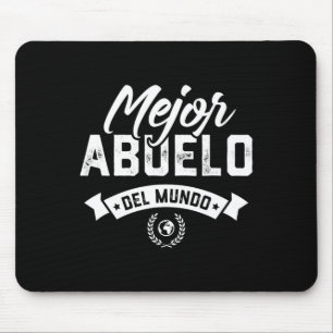 Regalo Para Abuelo Mejor Abuelo Del Mundo Dia Del Mousepad