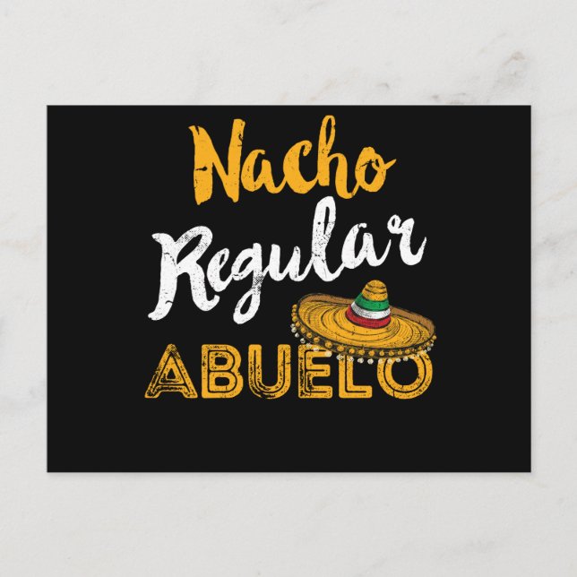 Regalo para Abuelo Mexican Opa Vaters Day Postkarte (Vorderseite)