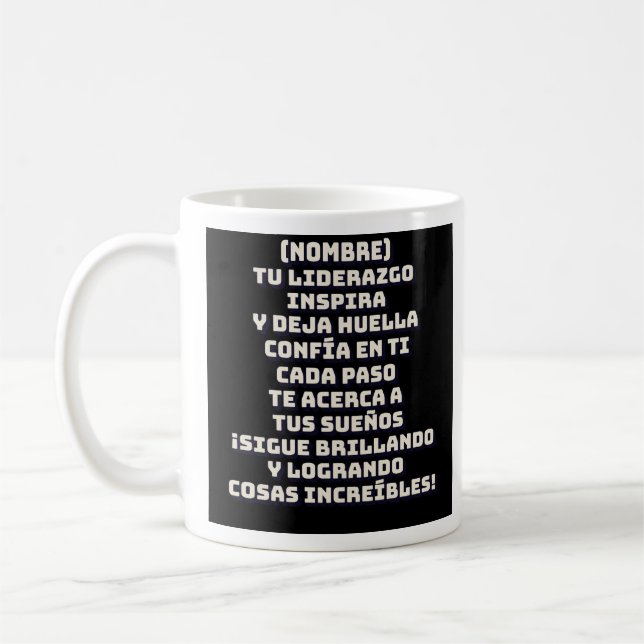 REGALO PERSONALIZADO PARA (NOMBRE) INSPIRACIÓN KAFFEETASSE (Links)