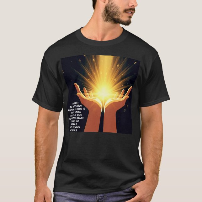 REGALO PERSONALIZADO PARA (NOMBRE) TU ENERGIA  T-Shirt (Vorderseite)