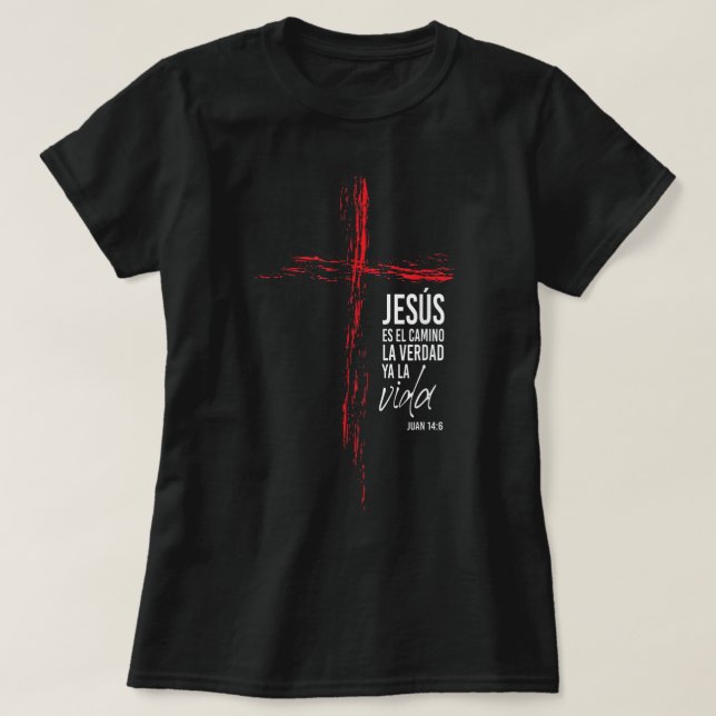 Regalos Cristianos Hombres Jesús Mensajes Christia T-Shirt (Design vorne)