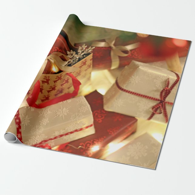 regalos de Navidad Geschenkpapier (Ungerollt)