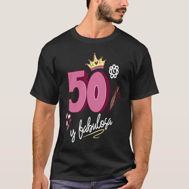 Regalos para mujeres de 50 anos Playera de cumple T-Shirt (Vorderseite)
