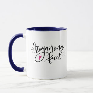 Regañona Fuel, handschriftlich Tasse