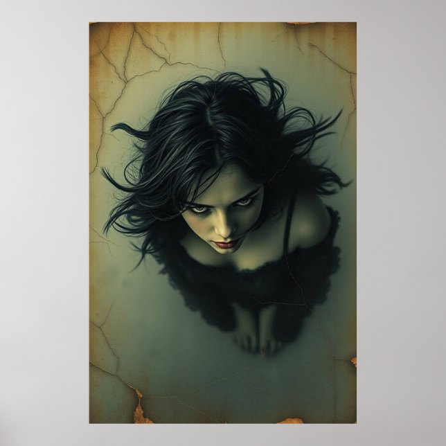 Regard gothique : Poster de la Muse noire (Devant)