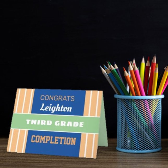 Regarde ! Carte d'achèvement de troisième année pe (Créateur téléchargé)