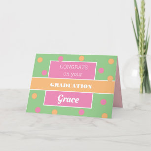 Regarde ! Carte de diplôme d'études amusantes !