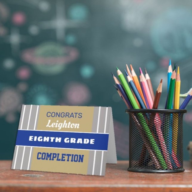 Regarde ! Carte de finition de huitième année pers (Créateur téléchargé)