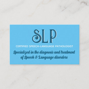Regarde ! Cartes de visite personnalisés SLP