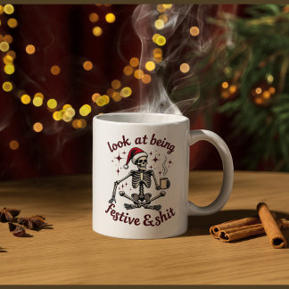regarde-moi être tout Mug festif