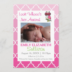 Regarde qui vient d'arriver en Faire-part de naiss