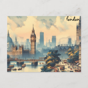 regarder acheter carte londres masse cartes postal