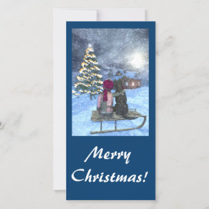 Regarder la carte de Noël Père Noël