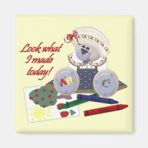 Regardez ce que j'ai fait à aimant carré