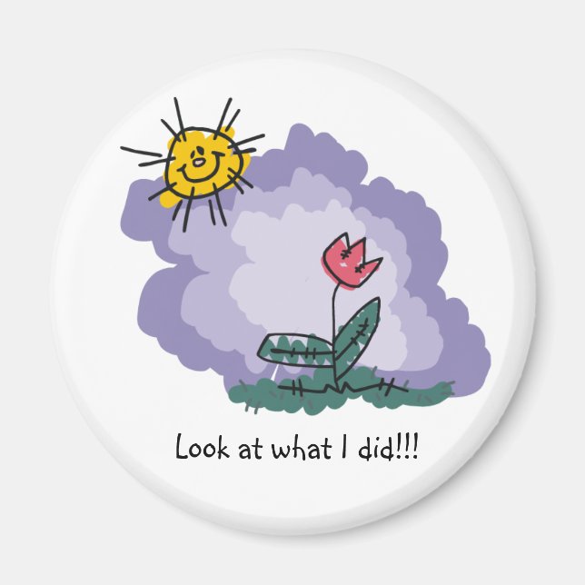 Regardez Ce Que J'Ai Fait De Magnet (Devant)