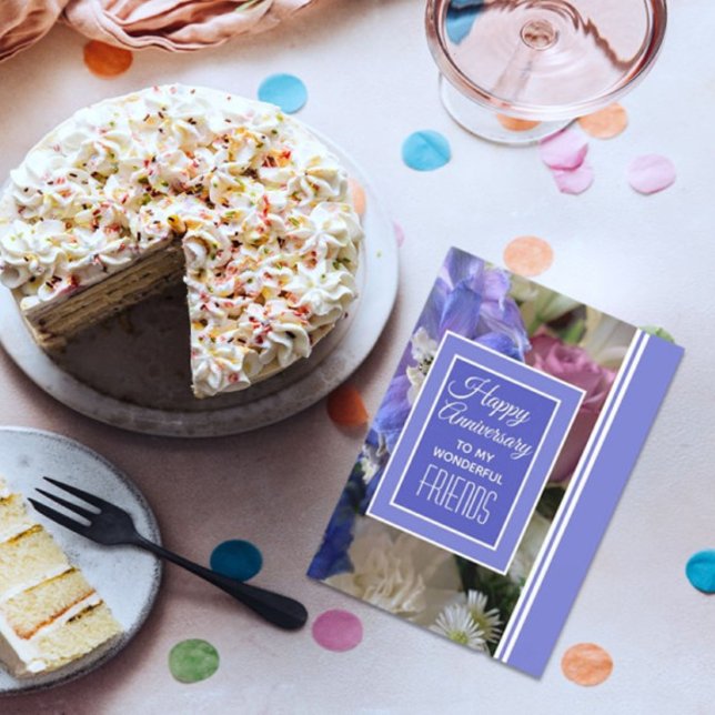 Regardez @ Joyeux anniversaire à amis carte de voe (Créateur téléchargé)